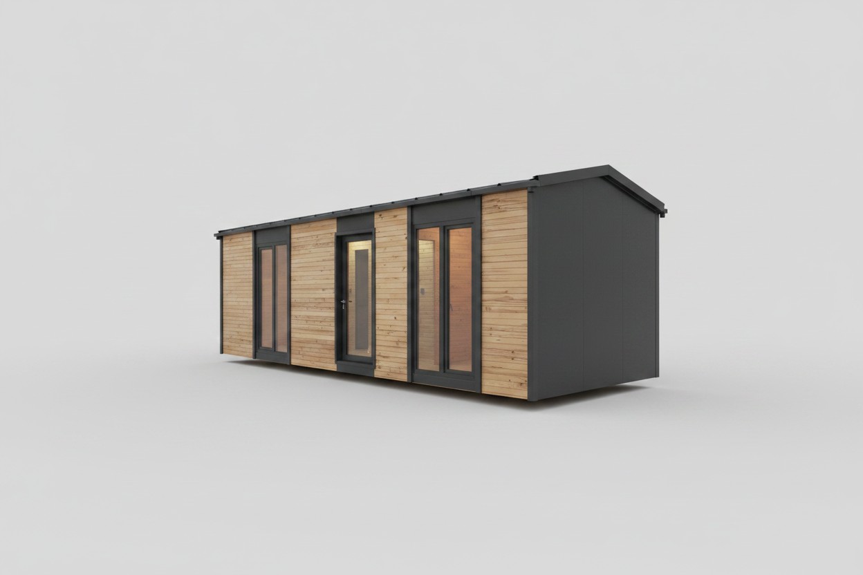 Ahşap-Çelik Taşınabilir Ev — 2