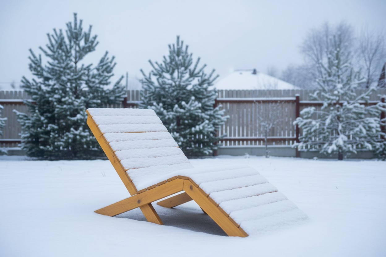 Ahşap Şezlong · Büyük — 5
