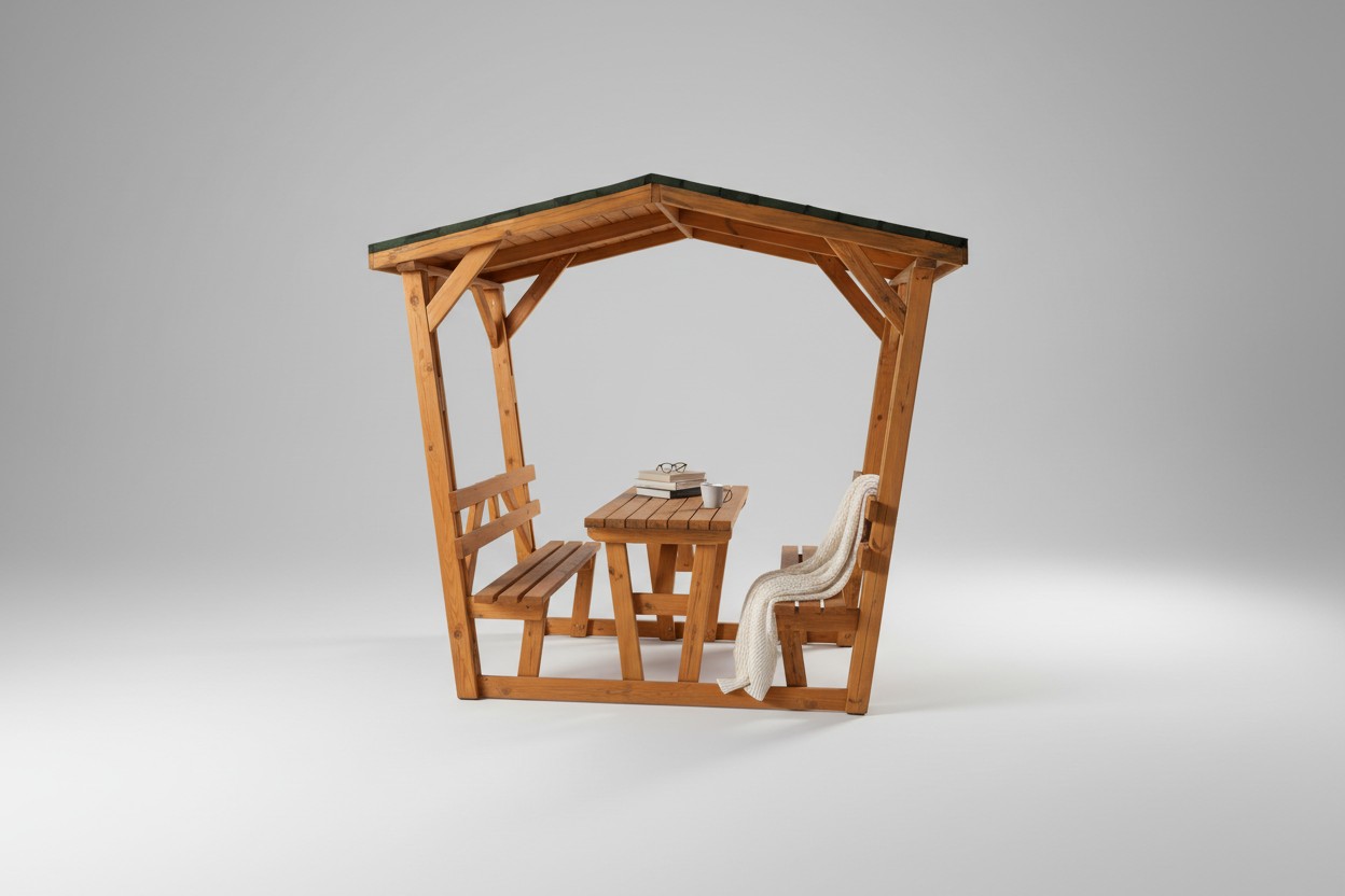 Çatılı Piknik Masası · 6 Kişilik — 5