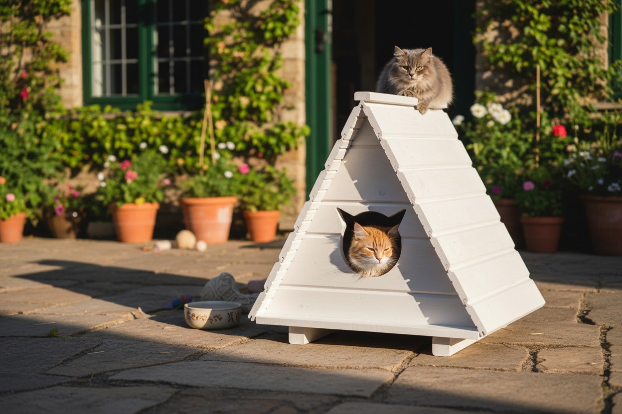 Kedi Yuvası · Beyaz — 3