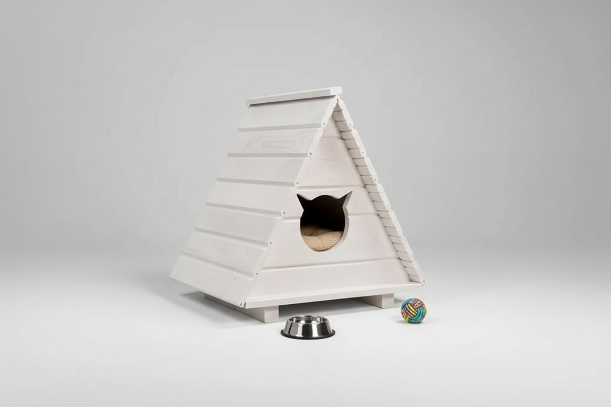 Kedi Yuvası · Beyaz — 4