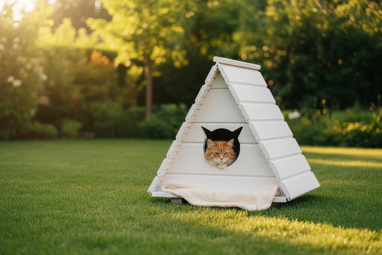 Kedi Yuvası · Beyaz — 5