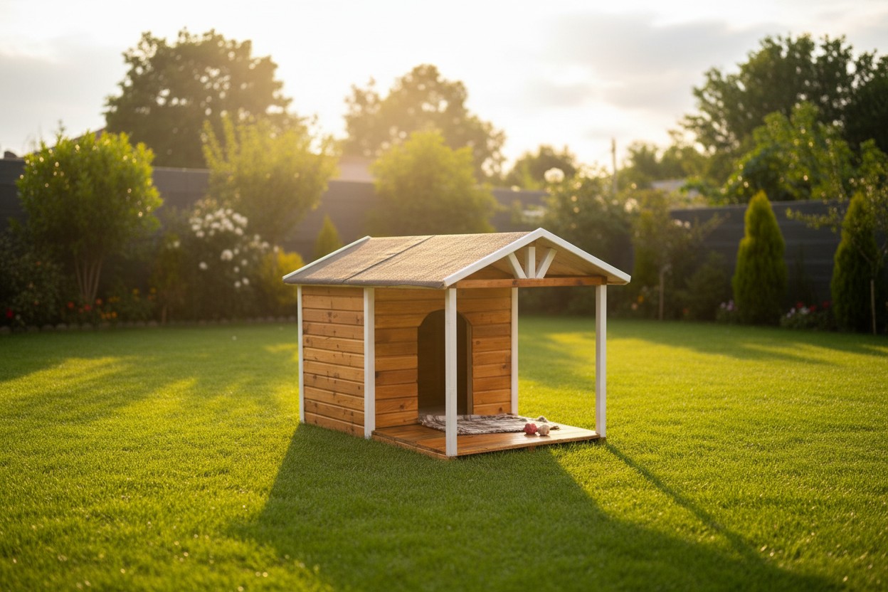 Köpek Kulübesi · Verandalı Büyük · 170×103×140 cm — 3